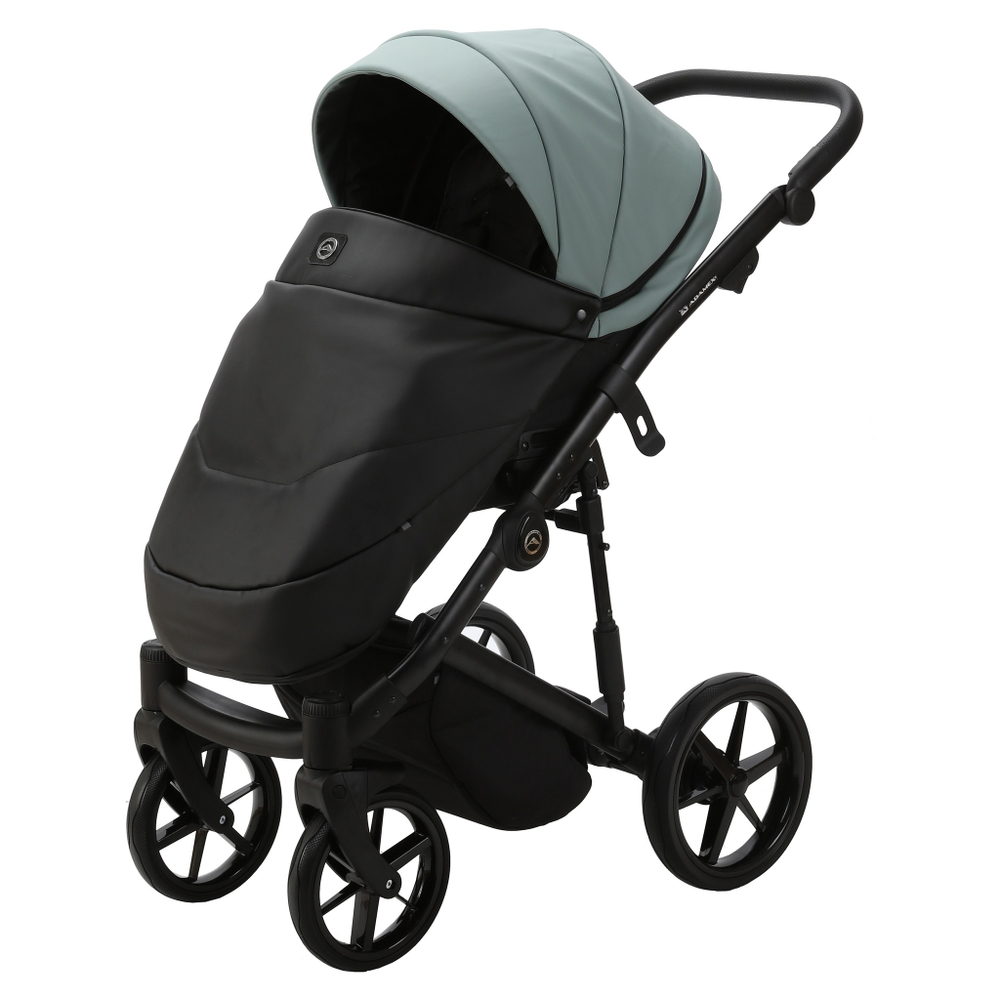 Детская универсальная коляска Adamex MOBI Deluxe SD-14 (2в1) 100% экокожа