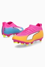Бутсы Puma Ultra 6 Match FG/AG Junior - розовый