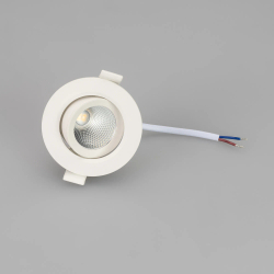 Светильник LTD-POLAR-TURN-R80-5W Warm3000 (WH, 36 deg, 230V) (Arlight, IP20 Пластик, 3 года) 032857