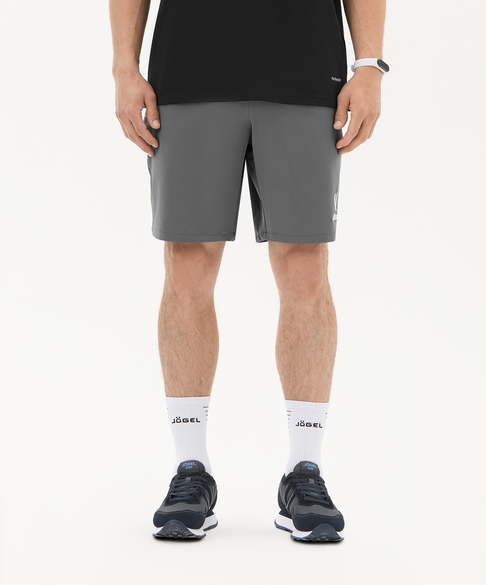 Шорты парадные JÖGEL PREMIER PerFormDRY Woven Shorts, темно-серый
