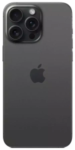 iPhone 15 Pro 128 ГБ, eSIM, чёрный титан