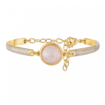 Браслет Possebon Pearl Quartz Rose C3363.9 R/G