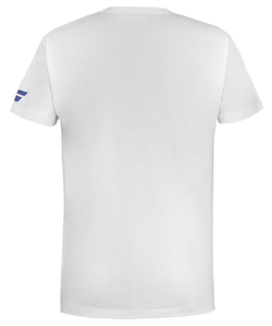 Мужская футболка Babolat Exercise Tee Men - white/white