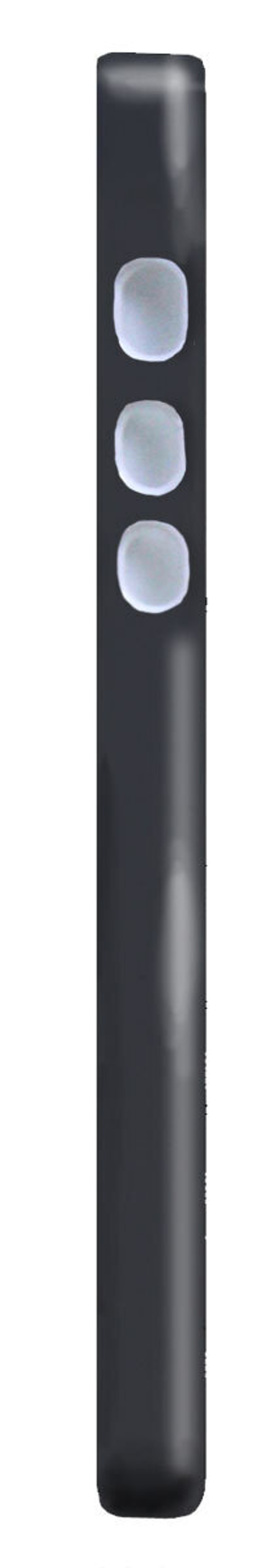 Чехол пластиковый для айфона SE/5/ 5S "Черная кошка в темной комнате -1" с ланъярдом