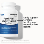 Fairhaven Health, FertilAid®, мультивитамины для мужчин, 90 капсул