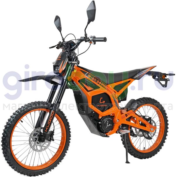 Электропитбайк KUGOO WISH 04 PRO 5000W (72V/36Ah) фото №1