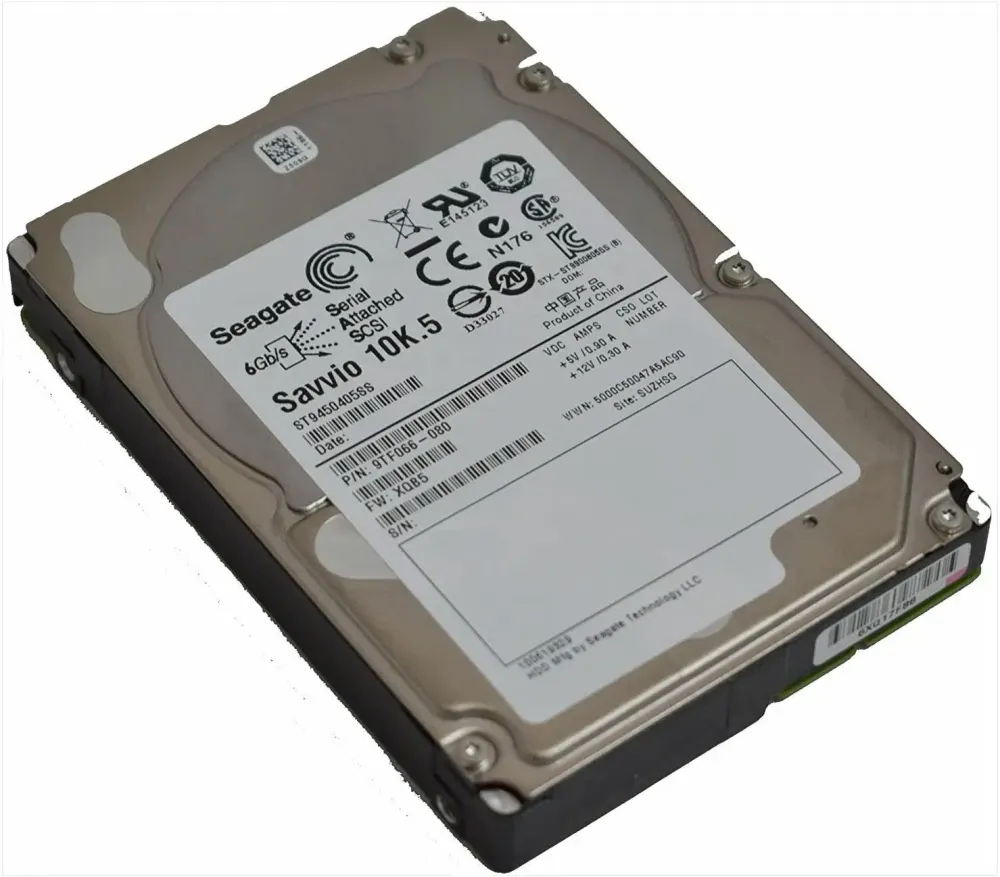 Жесткий диск Seagate 450GB, 6G, SAS, 10K RPM, SFF, 2.5" 9TF066-035