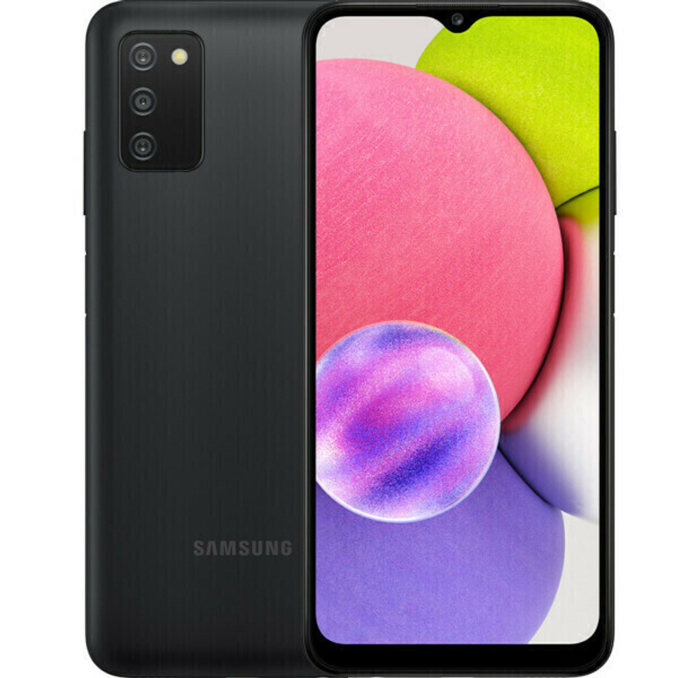 Смартфон Samsung Galaxy A03s 3/32 ГБ RU, черный