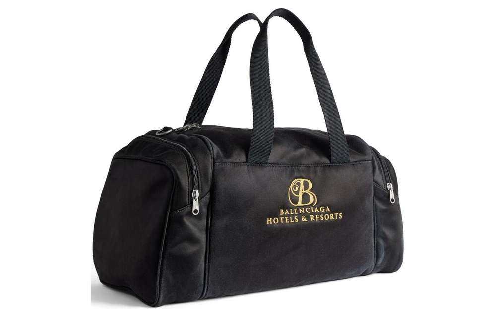 Balenciaga Logo Embroidered Hand Luggage