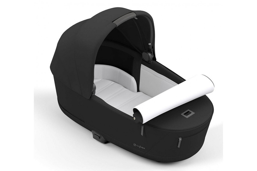Коляска 2 в 1 Cybex Priam IV Sepia Black, шасси Matt Black
