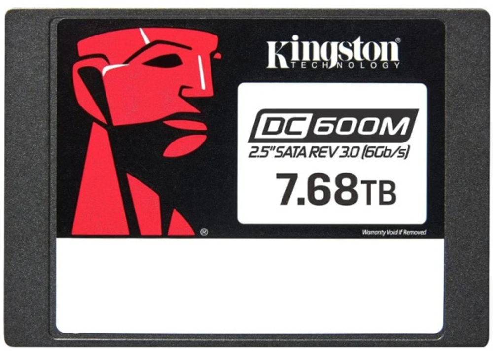 Накопитель SSD 2.5'' Kingston DC600M 7680 ГБ