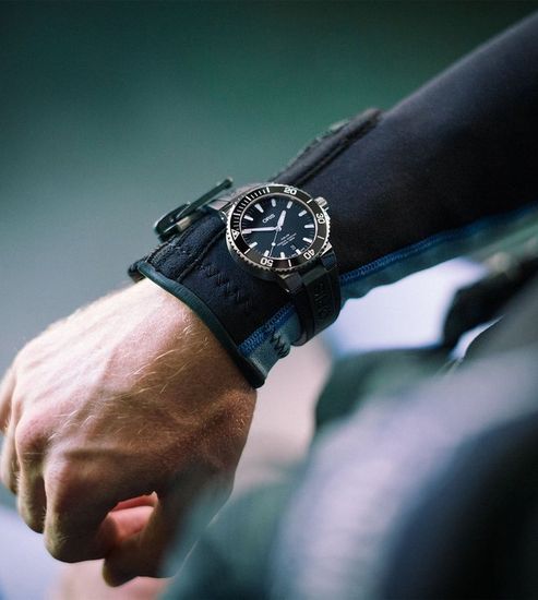 Мужские швейцарские часы Oris 01 733 7730 4134-07 4 24 64EB
