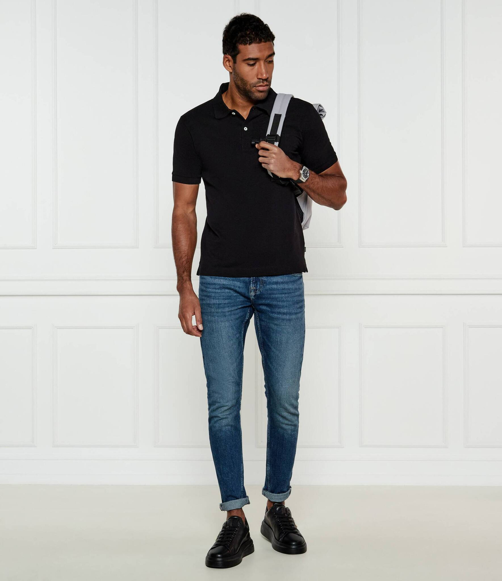 Поло EMBRO Guess Jeans - черный(M4BP29 KCJV1)