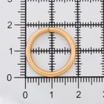 Кольцо разъемное металл in ⌀15 (19 мм внешн.), золото, 816B-001, 100 шт