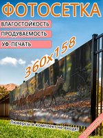 Фотосетка 360х158 светостойкая