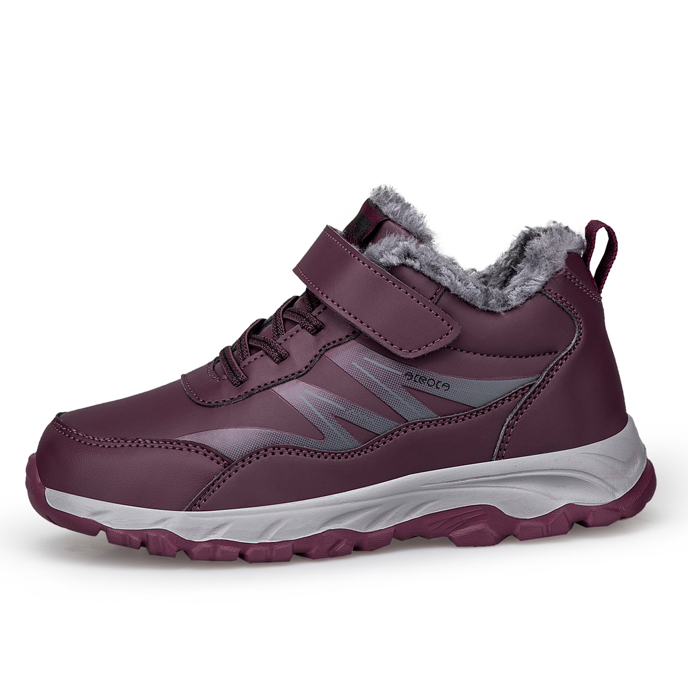 CHENGSHILUOTUO Mid top Elderly Insulated Shoes Unisex