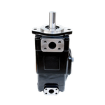T7EDS045B281L01A100 - Пластинчатый нерегулируемый двухпоточный насос серии T7EDS с рабочим объемом 142,4+89 см3