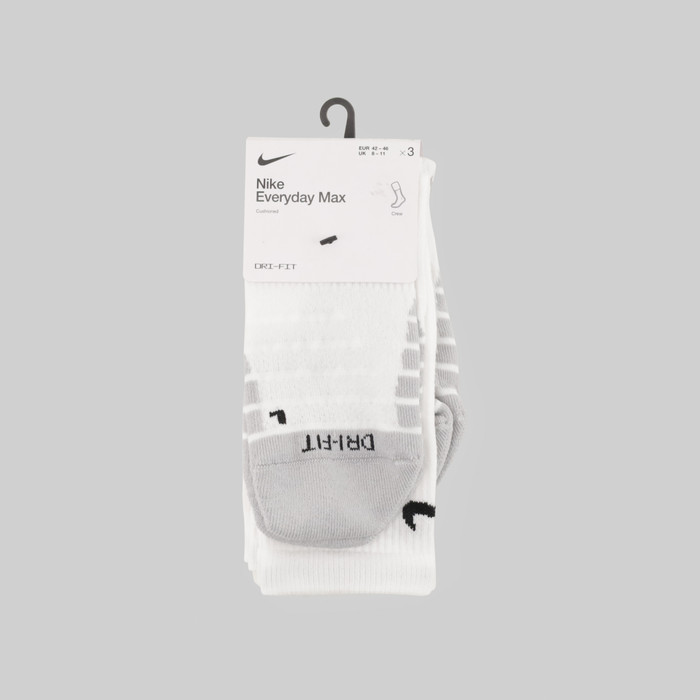 Носки Nike Dry Cushion Dynamic Crew Training 3PR артикул:SX5547-100 - купить в магазине Дайс