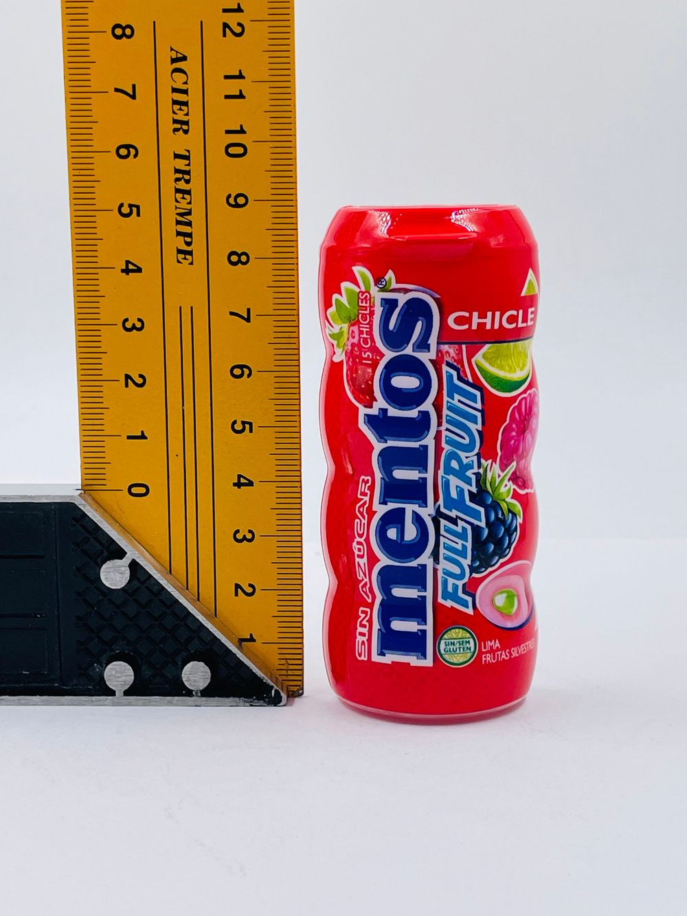 Жевательная резинка Mentos ассорти фруктовых вкусов, без сахара, набор из 3 шт. по 30 г