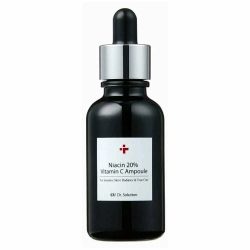 CUSKIN Dr.Solution Niacin 20% Vitamin C Ampoule антивозрастная ампула для ровного тона с ниацинамидом