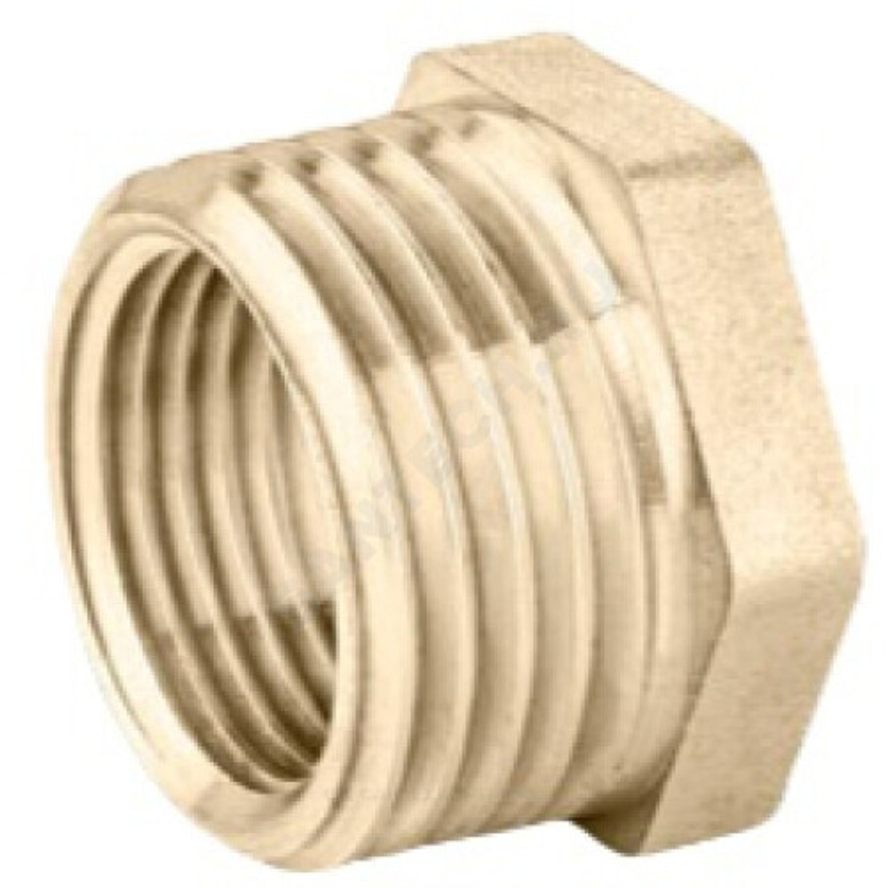 Футорка латунь Ду 25х20 (1"х3/4") НР/ВР LD LD.65.507.2520