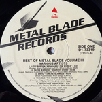 The Best Of Metal Blade Volume 3 2LP (Канада 1988г.)