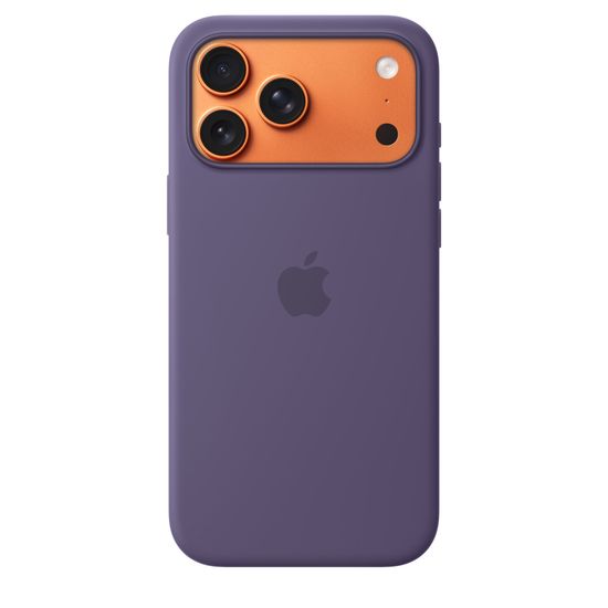 Чехол Silicone Case MagSafe для iPhone 17 Pro Max Фиолетовый