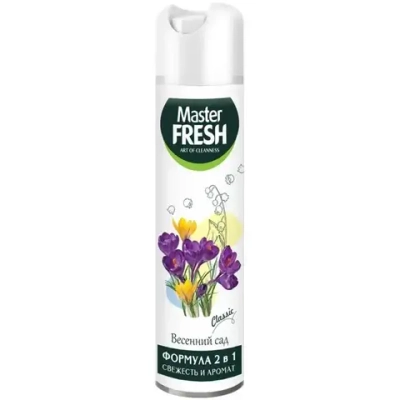 Освежитель воздуха Весенний сад 300 мл Master FRESH Classic