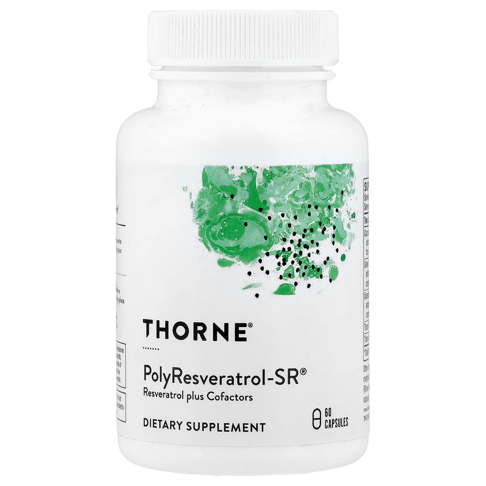 Thorne, PolyResveratrol-SR®, 60 капсул