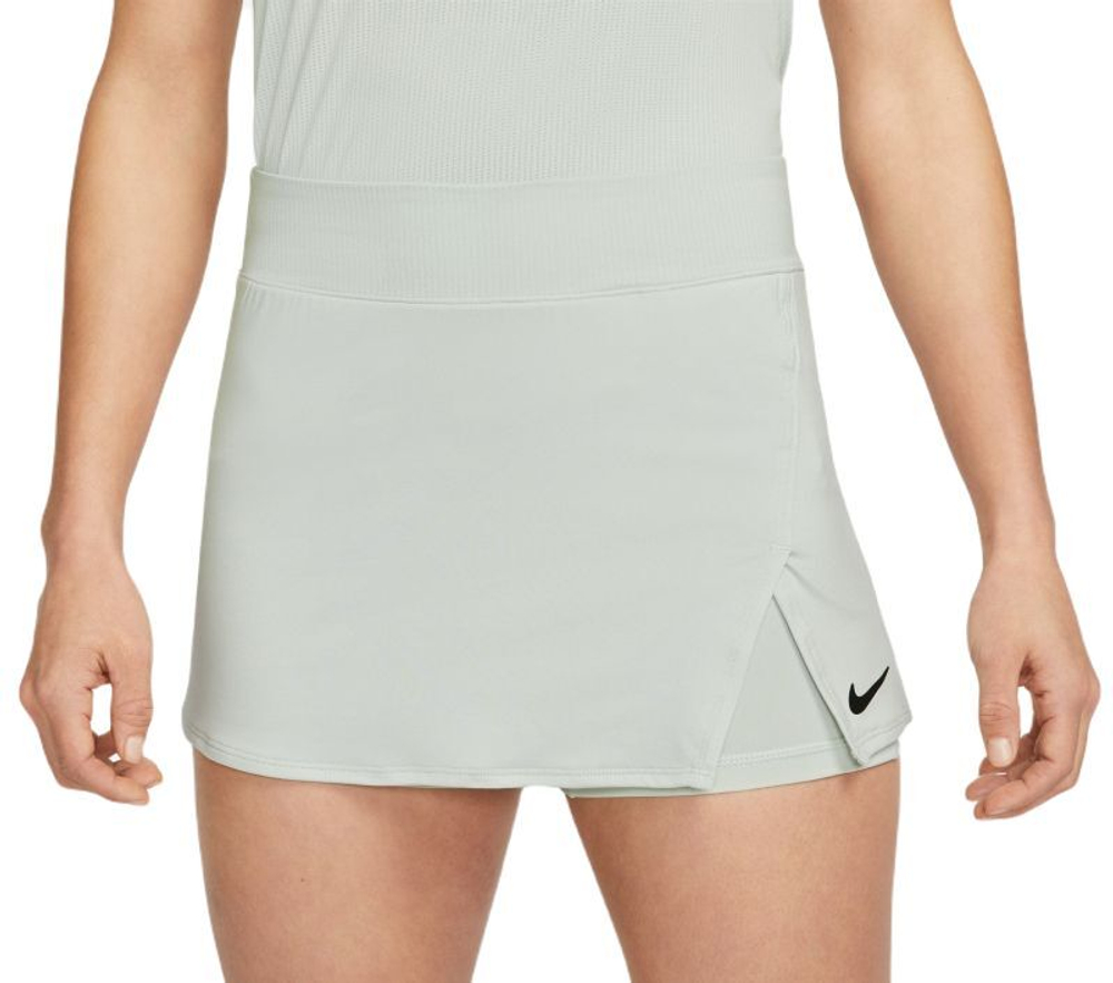 Теннисная юбка Nike Court Victory - light silver/black