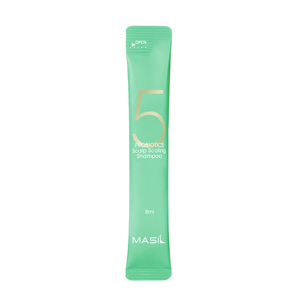 Глубокоочищающий шампунь с пробиотиками Masil 5 Probiotics Scalp Scaling Shampoo - 8 мл