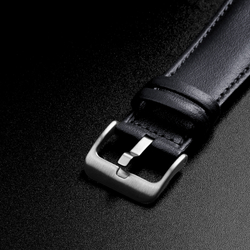 Ремешок из кожи синего цвета от Dux Ducis для смарт часов Apple Watch 38, 40, 41, 42мм, серия YS Series