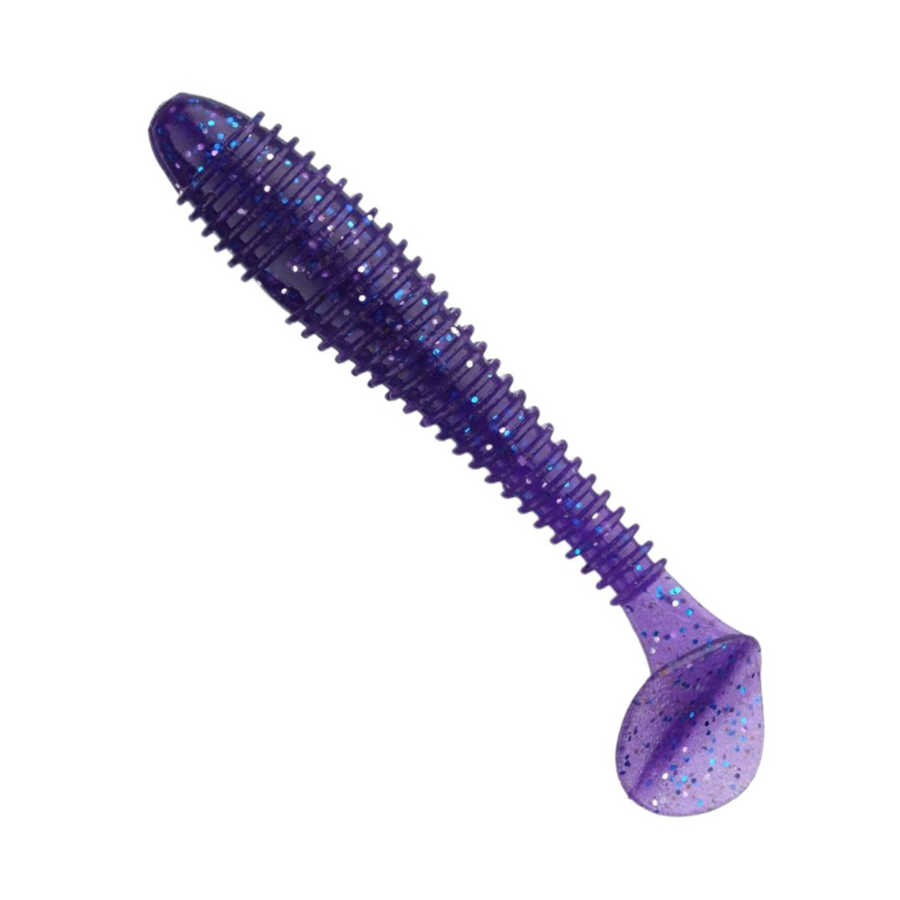 Приманка силиконовая Keitech Swing Impact FAT 4.3", 10,3г цвет #401 Green Pumpkin / Chartreuse