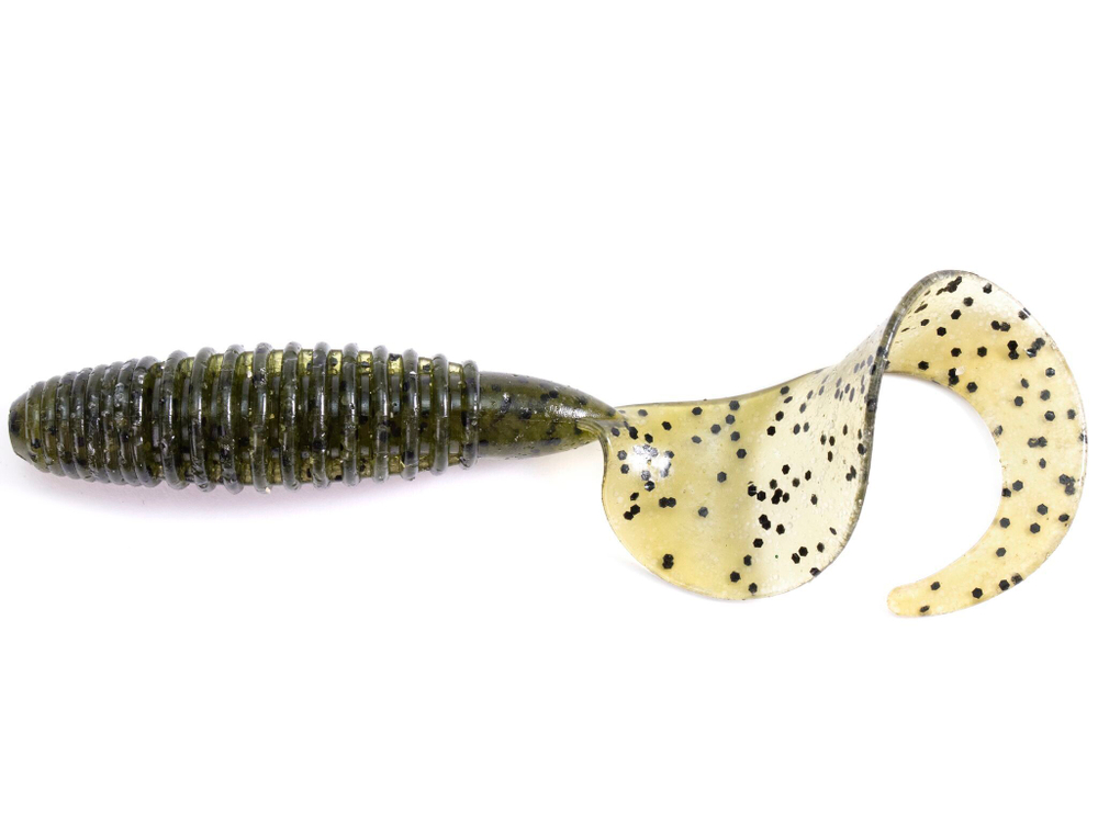 Твистеры съедобные LJ Pro Series CRUSHER GRUB 3,9in (9,9 см), цв. PA01, 5 шт.