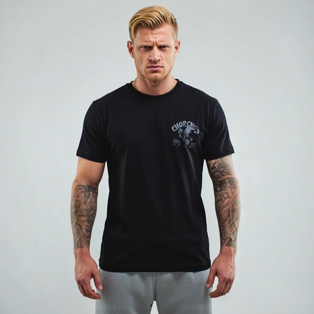 Футболка серая Yakuza Premium 4009