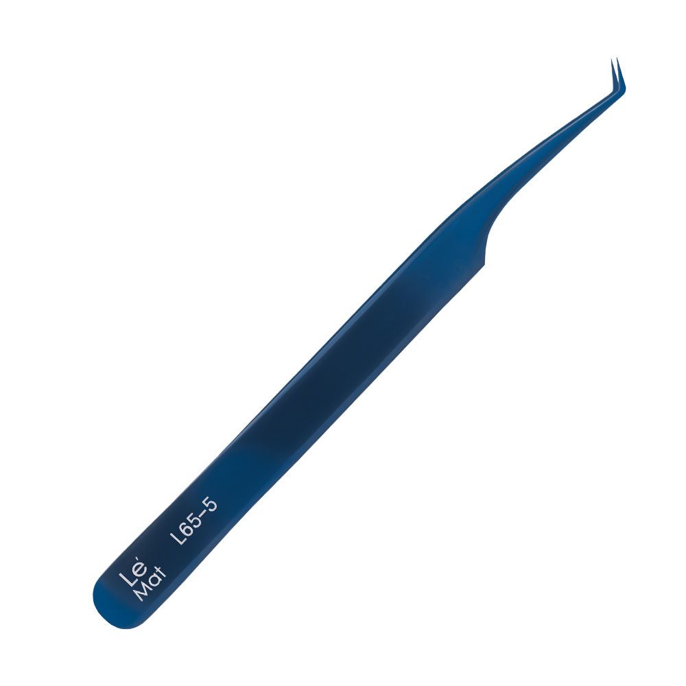 Пинцет Blue L 65-5 Expert LeMat