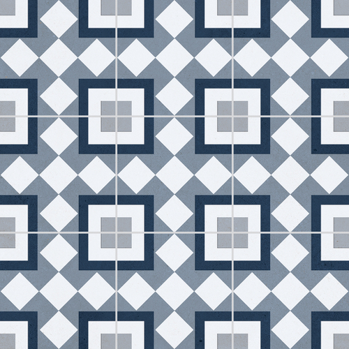 PRE-CUT BRISTOL BLUE 60х60 MATT