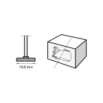 Абразивная шарошка 19,8 мм ® DREMEL 2615542232