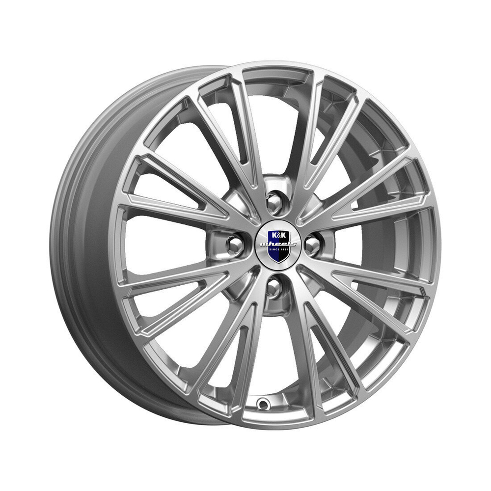 Диск Литой K&K Меандр 6 x R15 4x100 D54.1 ЕТ46 Дарк Платинум