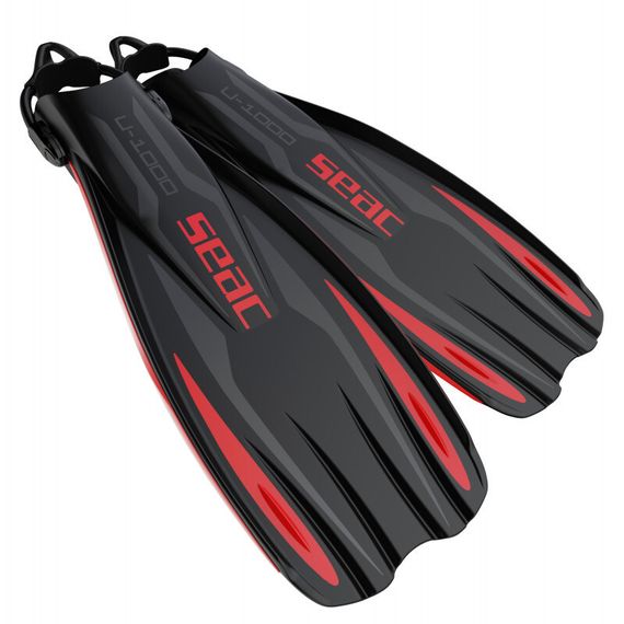 Ласты Seac Sub U-1000 Sling Strap красные