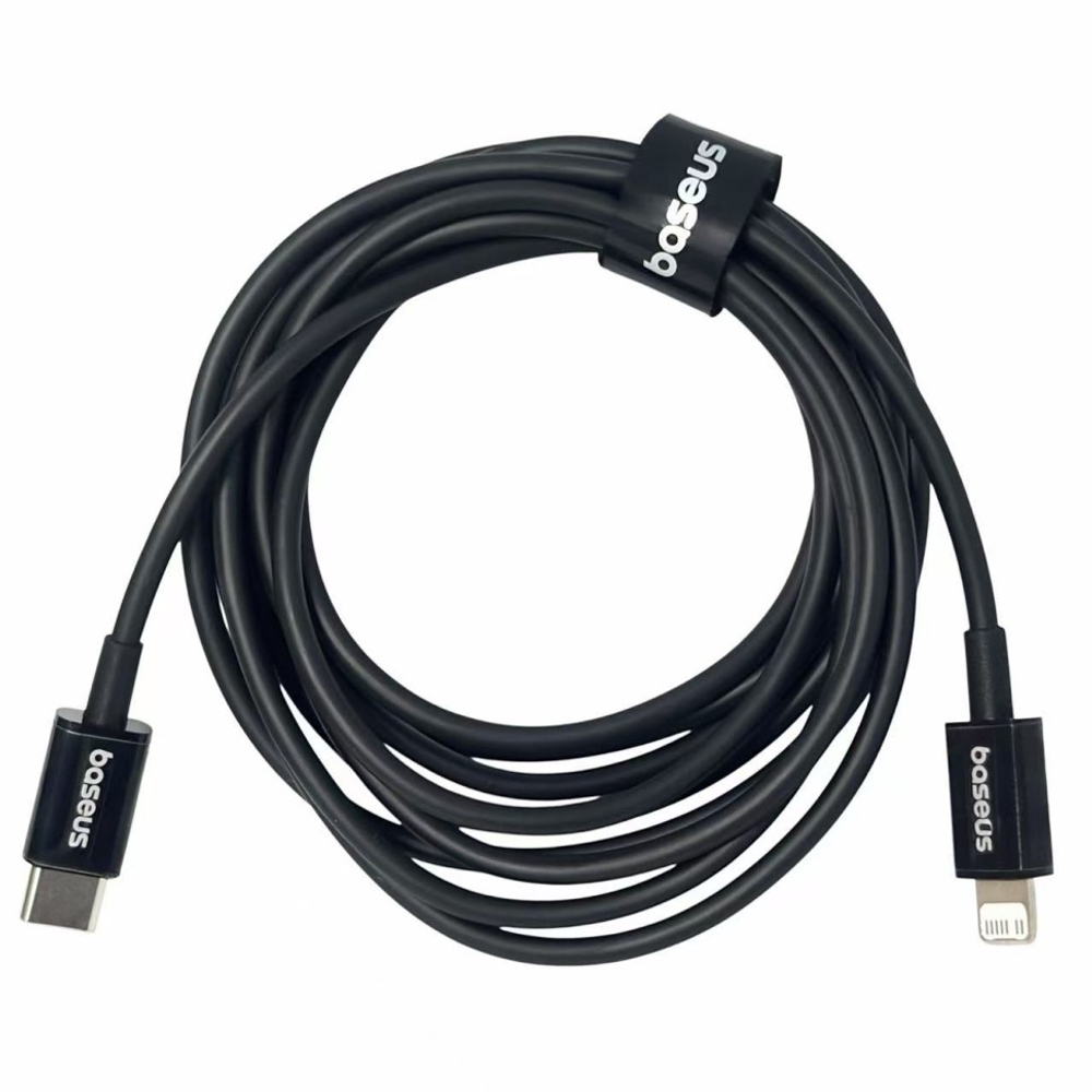 Кабель-зарядка Type-C на Lightning Baseus Superior Series PD 20W 2m CATLYS-C01 черный