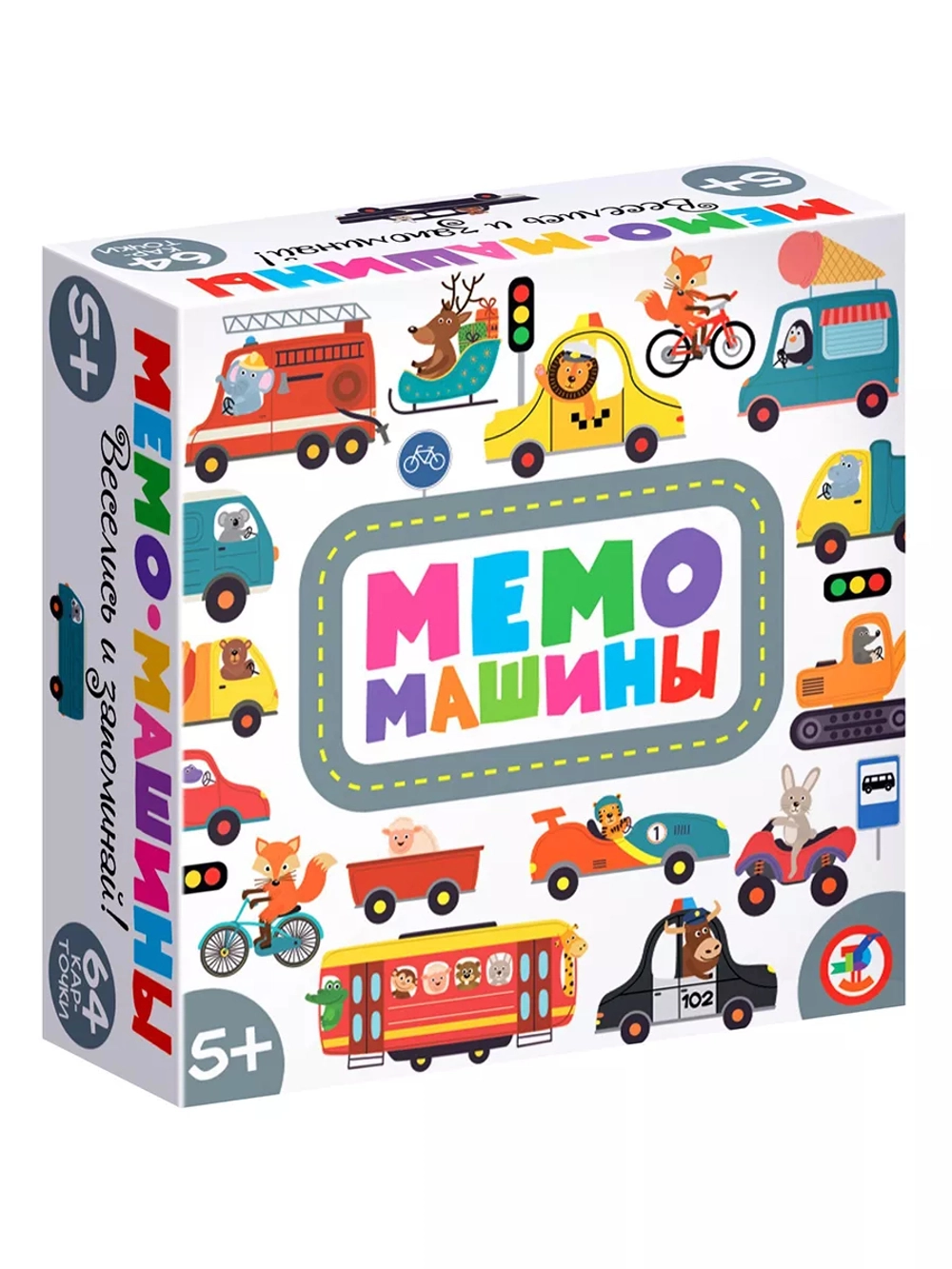 Настольная игра Мемо Машины
