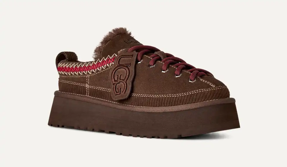 UGG Угги Heritage Lace-Up, темно-коричневый