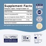 SMNutrition, Хелатный глицинат цинка, 120 капсул
