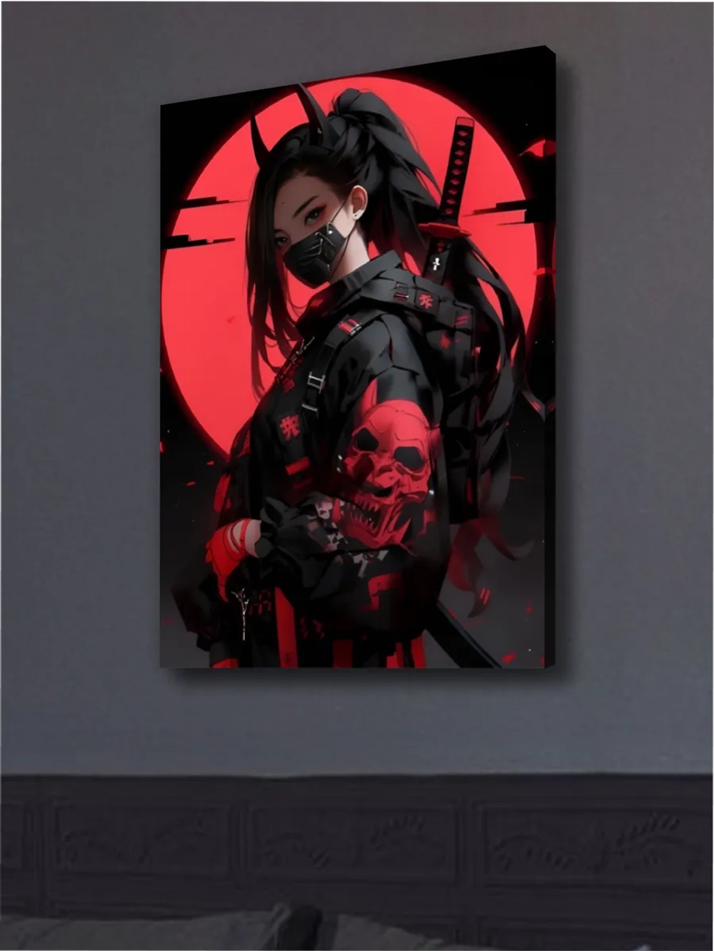 Картина Сила и игривость интерьерная 50x70см 1шт.