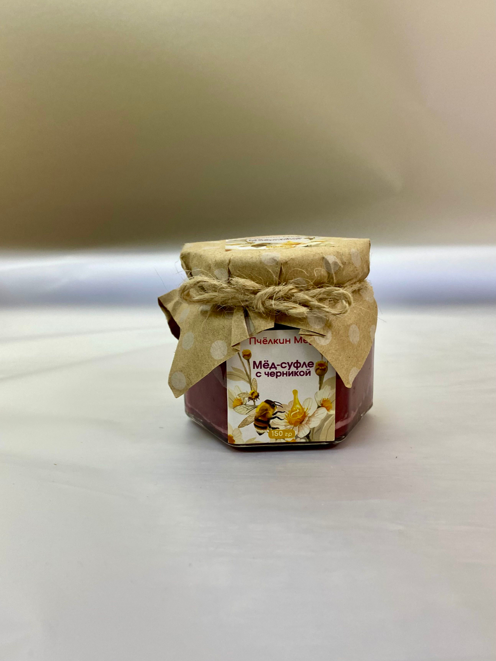 Мёд-суфле, набор из 4-х баночек по 150 г., стекло