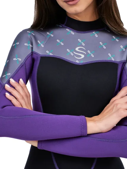 Гидрокостюм женский Slinx Violet 2 мм фиолетовый