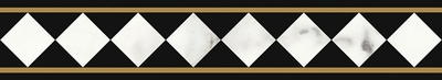 Бордюр Victorian Бюрдюр Ромбы 7,5x40
