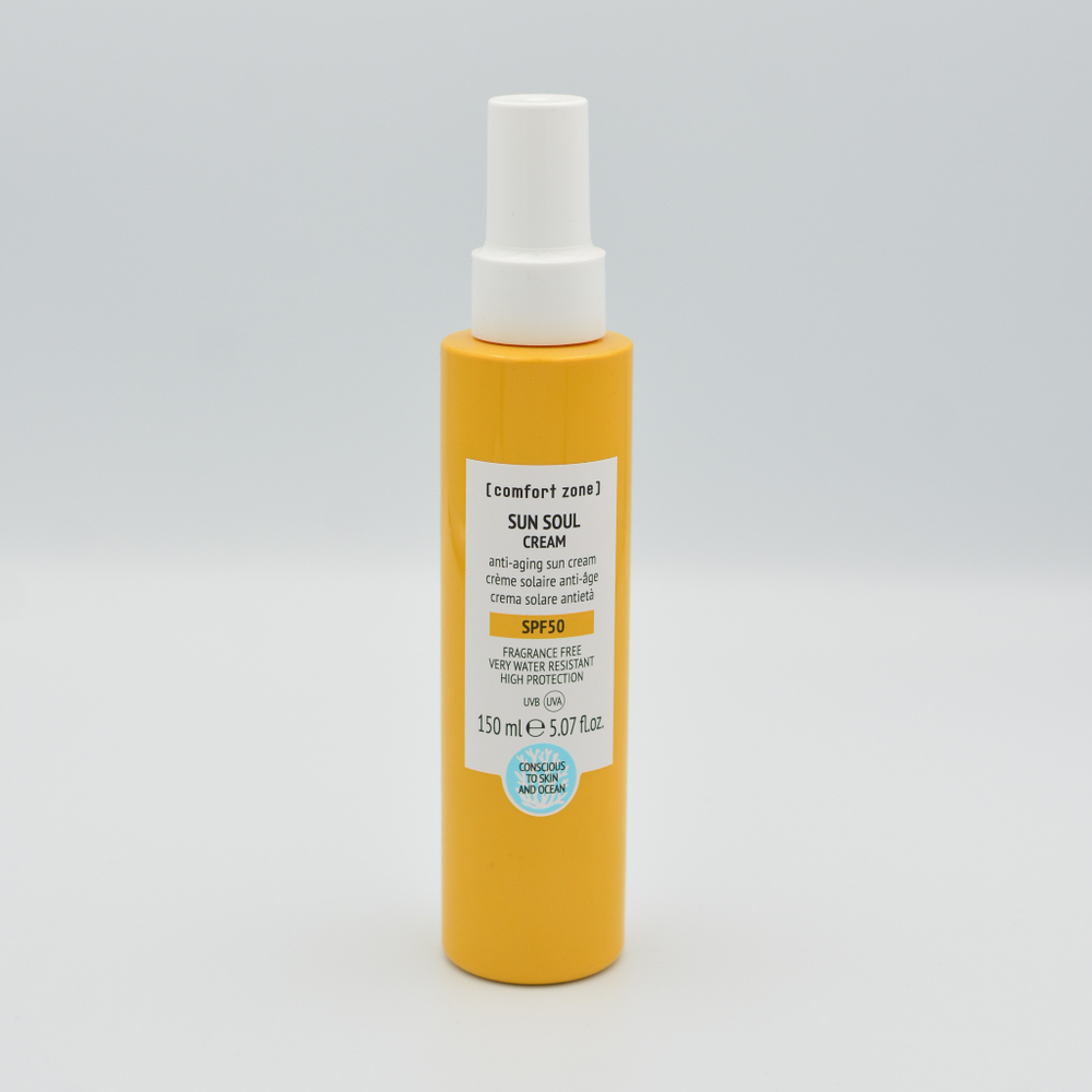 COMFORT ZONE Солнцезащитный крем для лица и тела SPF 50+ Sun Soul