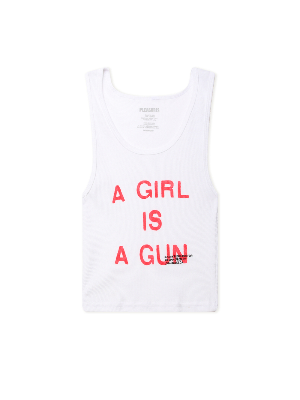Женская Майка Girl Is A Gun